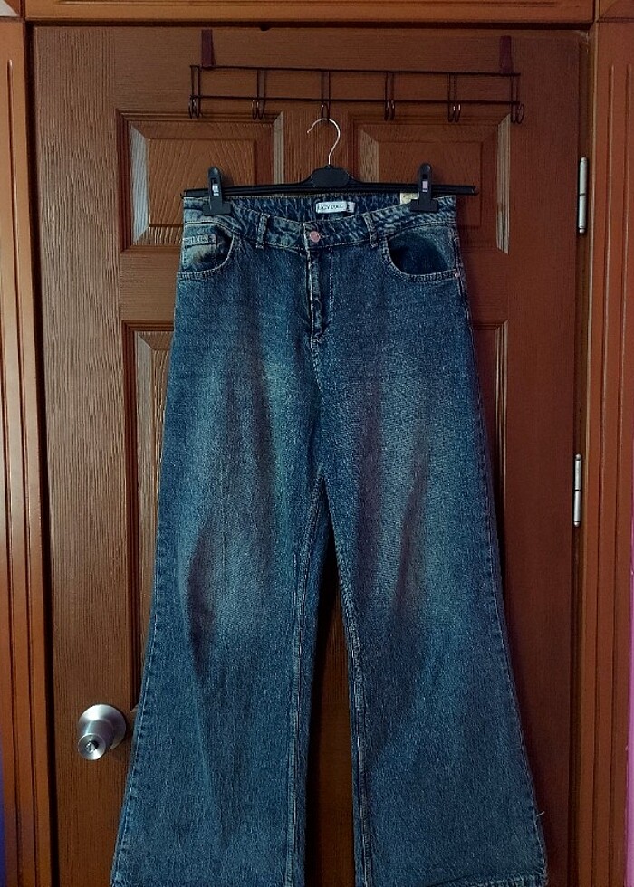 42 Beden Baggy Pantalon - Görsel 3