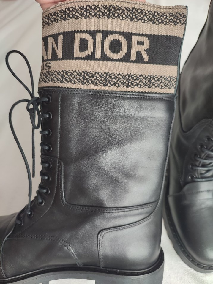 Kadın Siyah Deri Bot - Görsel 3