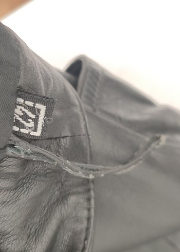 Siyah Deri Etek - Görsel 4