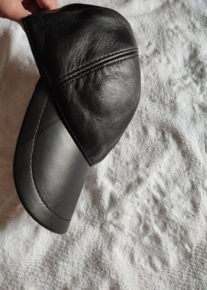 Deri şapka - Görsel 2