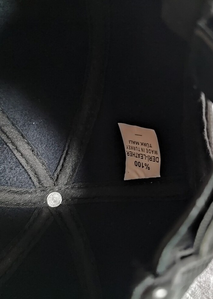 Deri şapka - Görsel 3