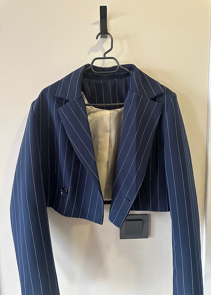 Zara crop ceket - Görsel 2