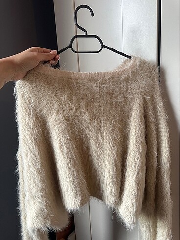 Bershka crop vizon kazak