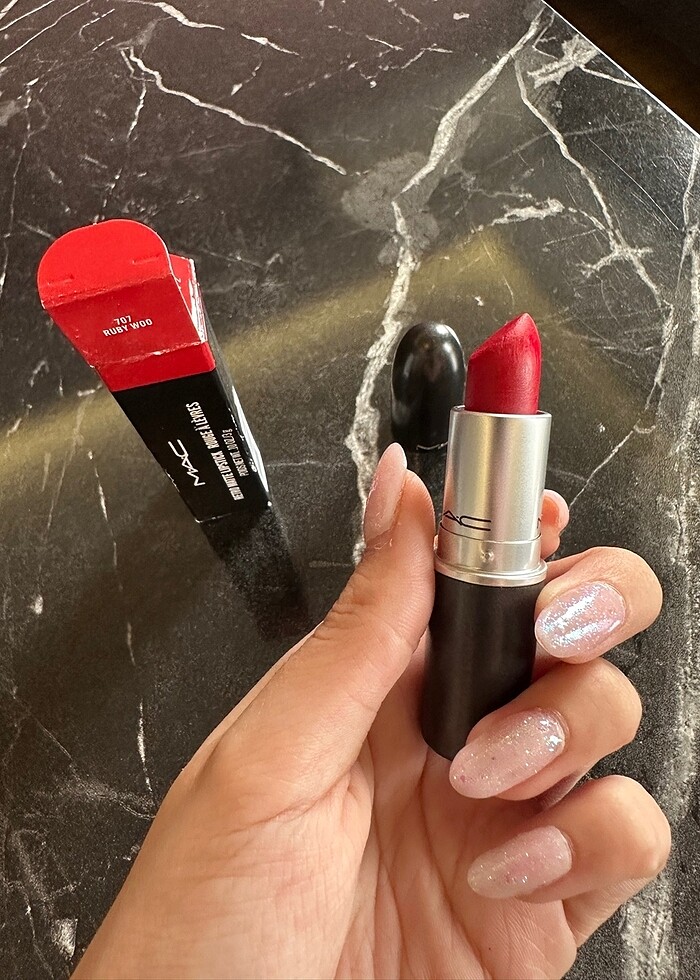 Mac ruby woo ruj - Görsel 2