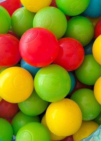 Renkli Plastik Oyun Topları