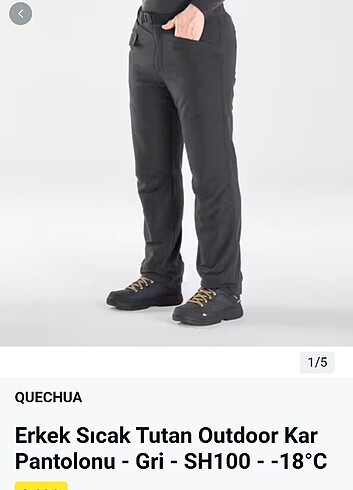 Decathlon outdoor pantolon