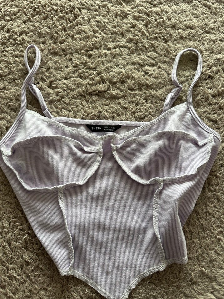 Lila büstiyer - Görsel 3