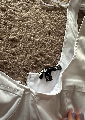 Beyaz Straplez Kadın Büstiyer - Görsel 2