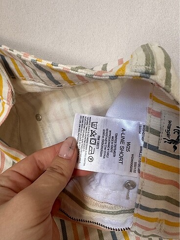 xs Beden Lee wrangler şort