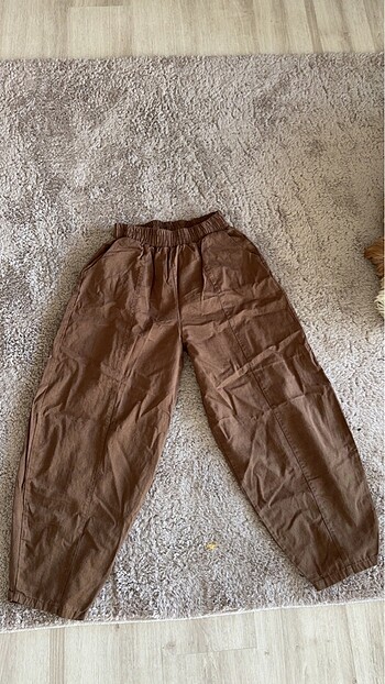 Zara ihraç fazlası baloon fit pantolon