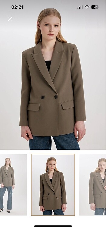 Defacto blazer ceket