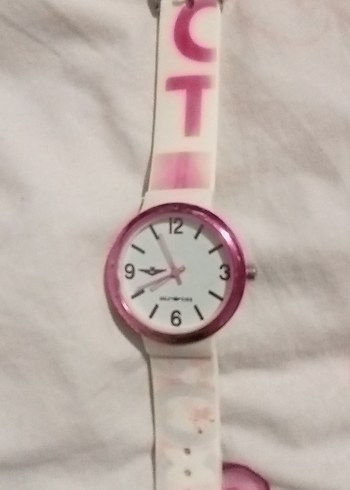 Pembe Kadın Saat, Tokalı, Pastel Tonlarda - Görsel 2