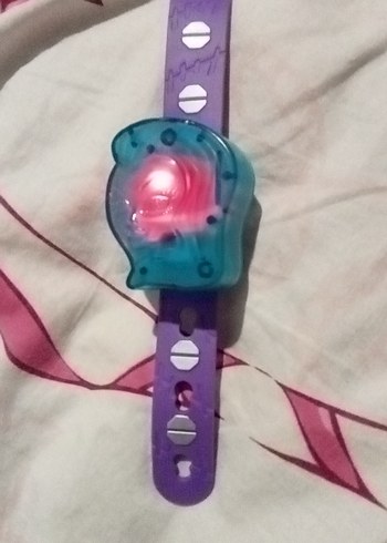 Renkli Mor Akıllı Bileklik oyuncak ışıklı - Görsel 3