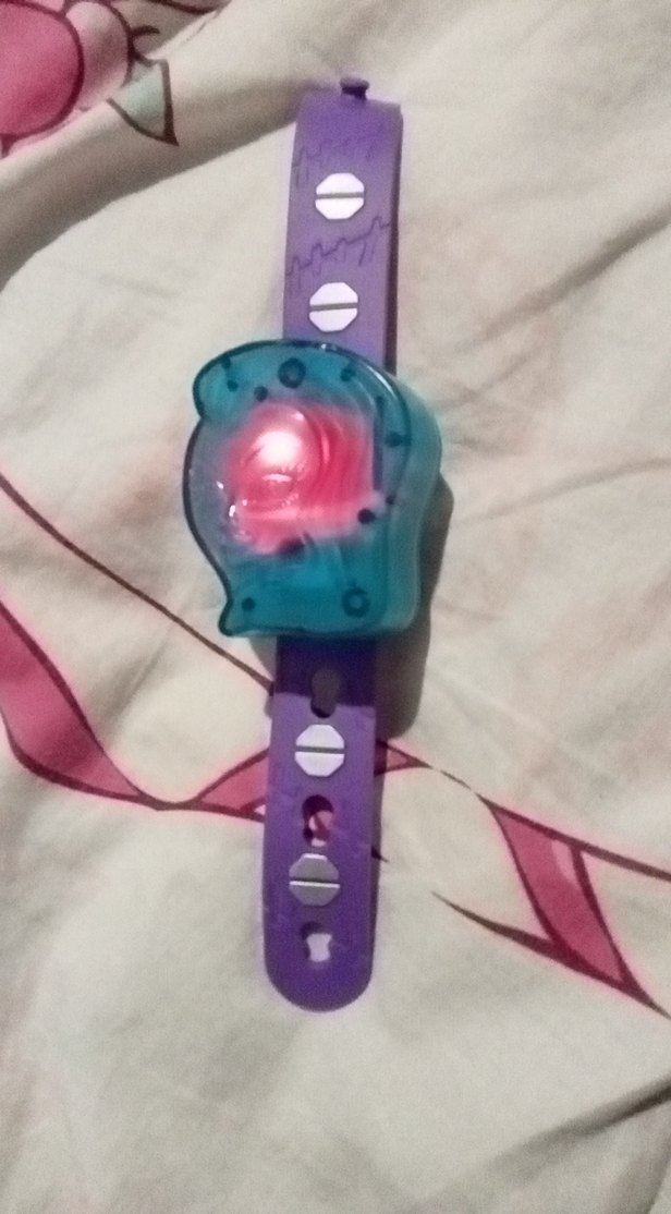 Renkli Mor Akıllı Bileklik oyuncak ışıklı - Görsel 3