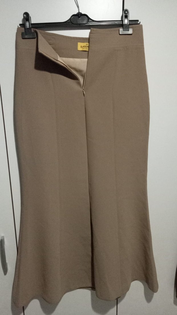 Camel Uzun Kadın Etek - Görsel 2