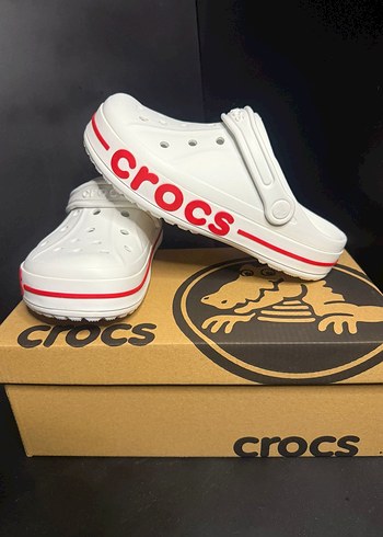 Crocs Crocs Classic Cream & Red Terlik