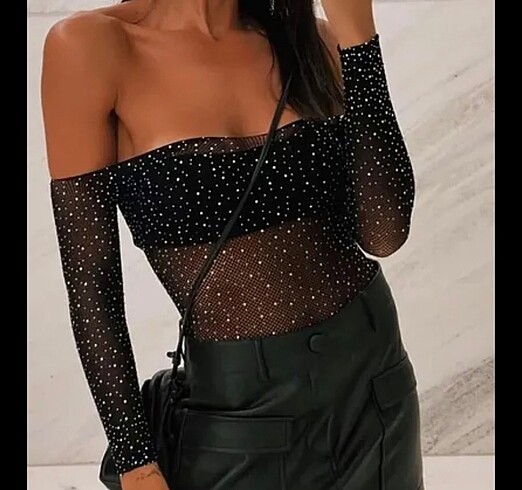 taşlı body