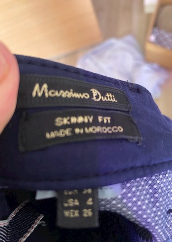 Kadın Mavi Denim  Normal Kesim Pantolon - Görsel 5