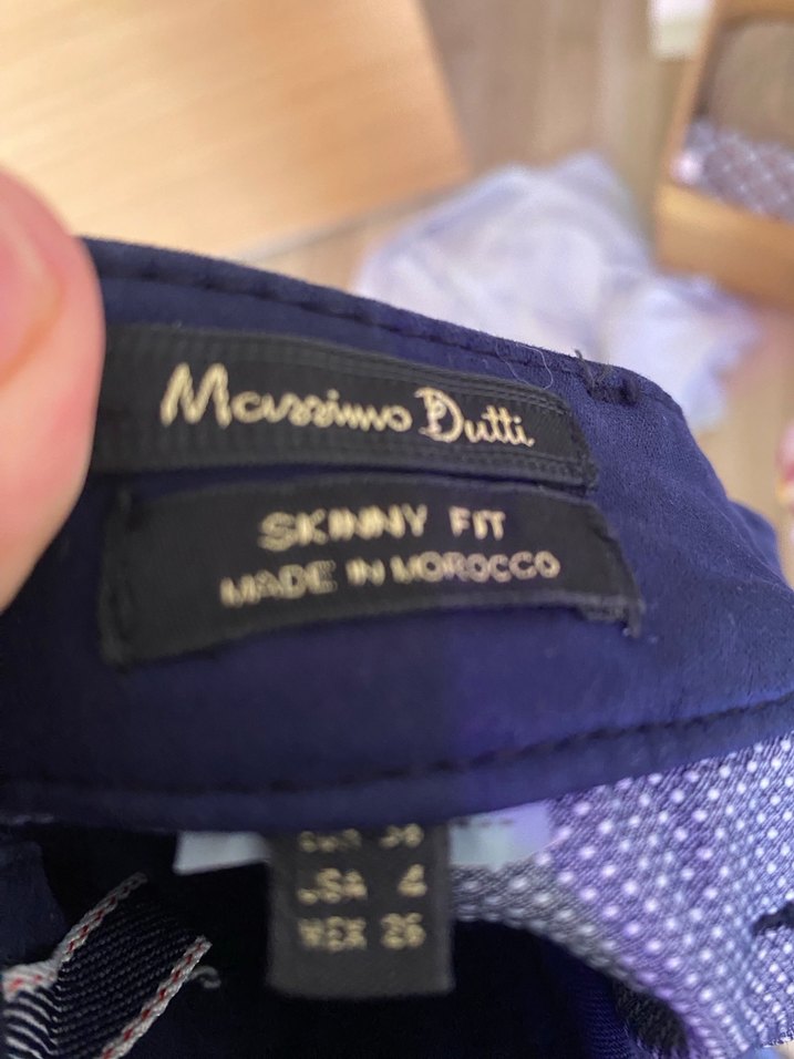 Kadın Mavi Denim  Normal Kesim Pantolon - Görsel 5