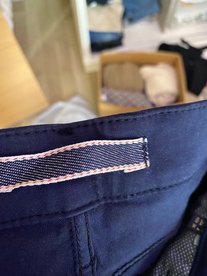 Kadın Mavi Denim  Normal Kesim Pantolon - Görsel 3