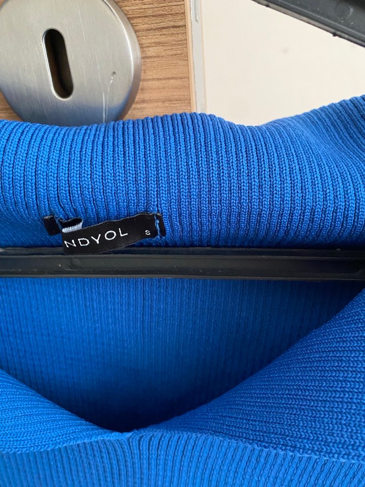 Mavi  kazak - Görsel 3