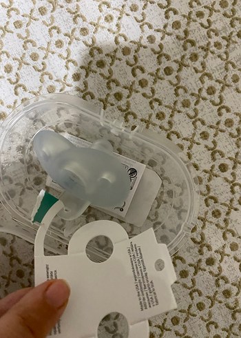 Bebek Emziği Şeffaf ve Kutuda Beyaz - Görsel 3