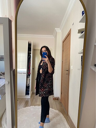 Batik hırka kalın ceket
