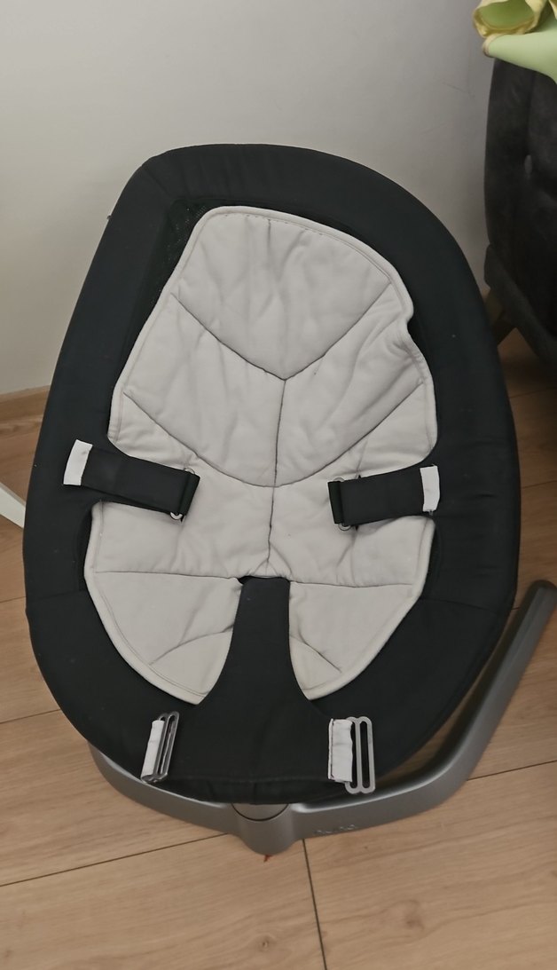 Nuna Bebek Ana kucağı Gri-Siyah - Görsel 2