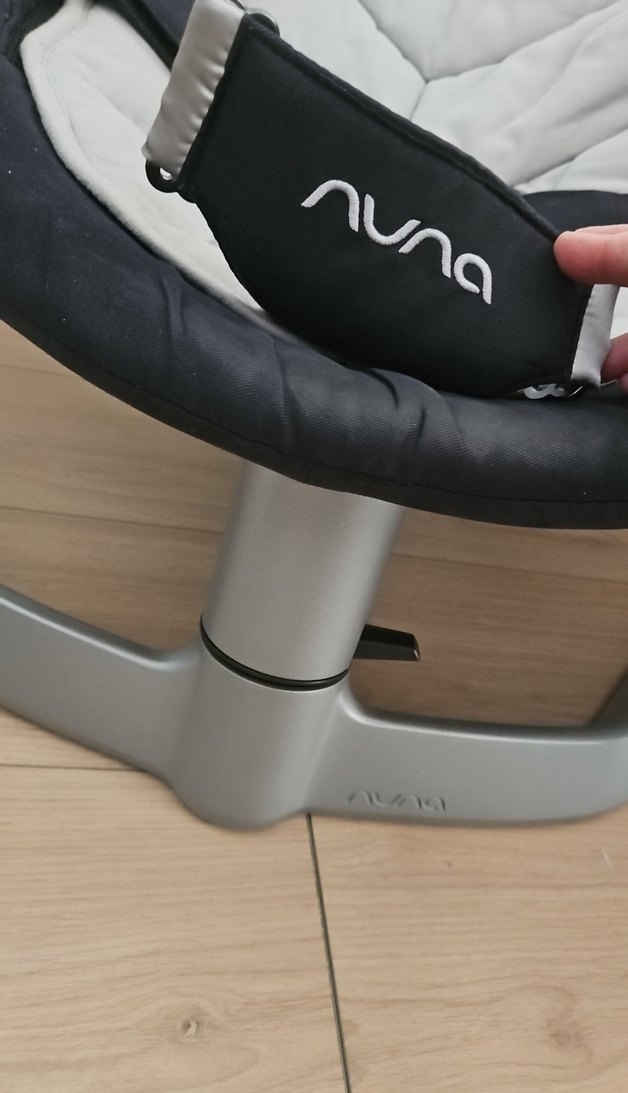 Nuna Bebek Ana kucağı Gri-Siyah - Görsel 3