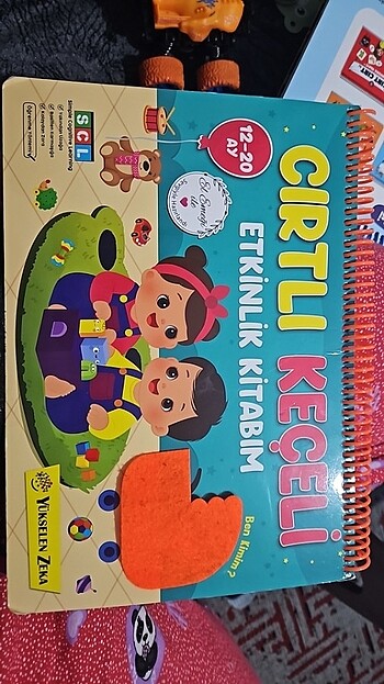 Yükselen Zeka Cırtlı Keçeli Etkinlik Kitabı - Görsel 6