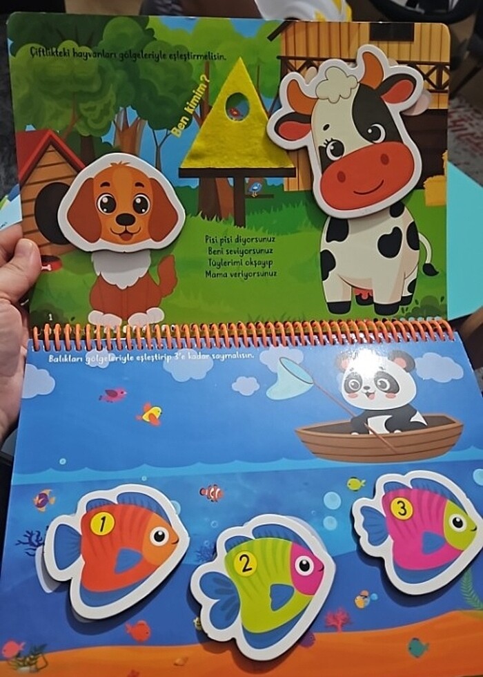 Yükselen Zeka Cırtlı Keçeli Etkinlik Kitabı - Görsel 2