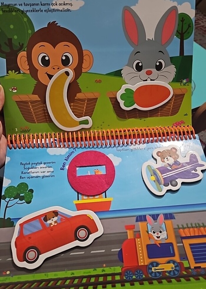 Yükselen Zeka Cırtlı Keçeli Etkinlik Kitabı - Görsel 3