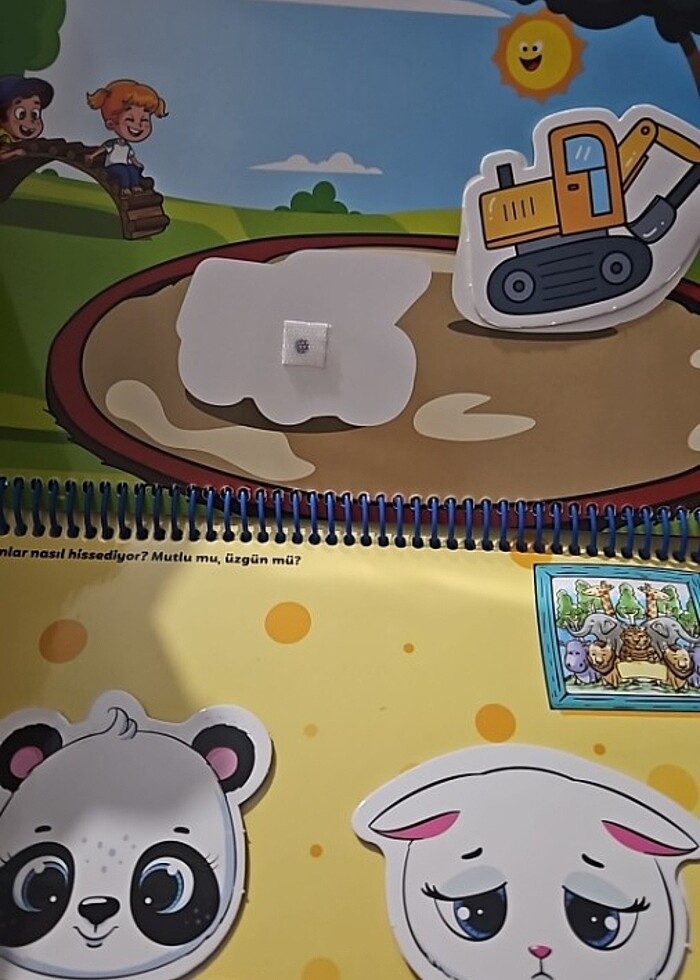 Cırt cırtlı bebek kitabı  - Görsel 3