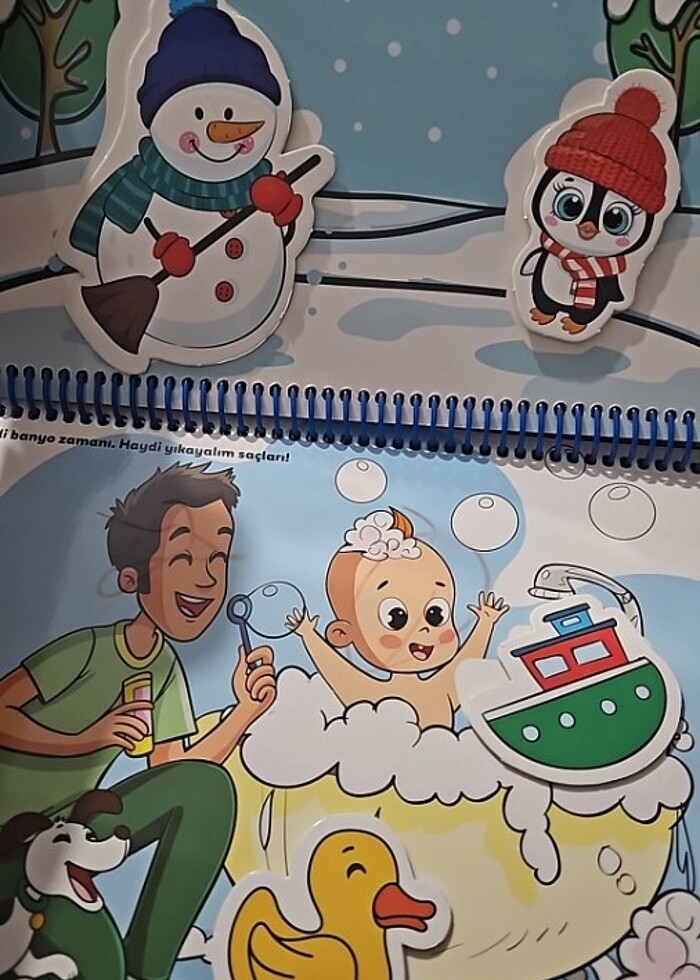 Cırt cırtlı bebek kitabı  - Görsel 4