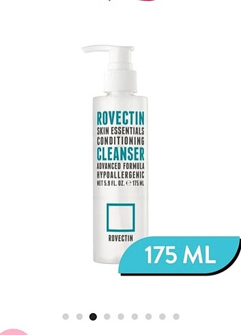 Rovectin cleanser 