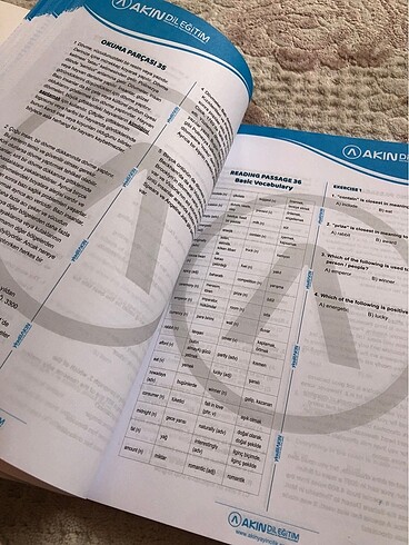  YKS/DİL READING VE VOCABULARY SETİ