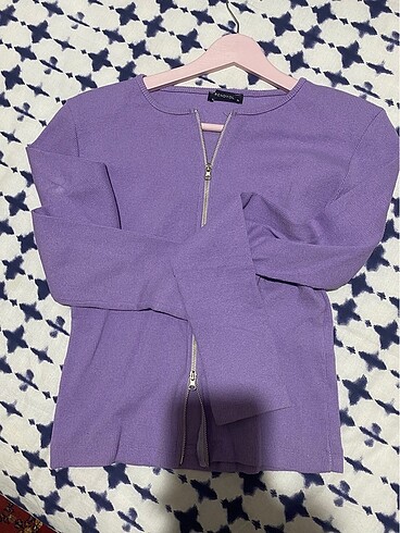 xl Beden Fermuarlı bluz