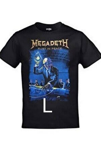 MEGADETH RUST IN PEACE TİŞÖRT