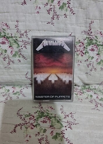Metallica - Master Of Puppets kaset 