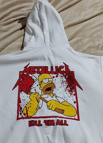 Metallica - Simpsons Kill Em All oversize sweatshirt