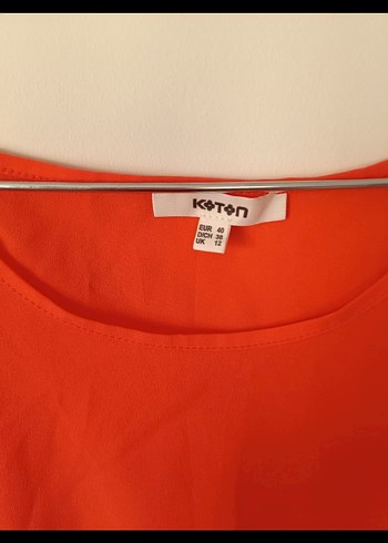 Kırmızı Kolsuz Salaş Bluz - Görsel 4