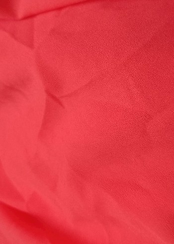 Kırmızı Kolsuz Salaş Bluz - Görsel 5