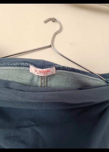 Nakış Detaylı Hamile Kot Pantolon - Görsel 4