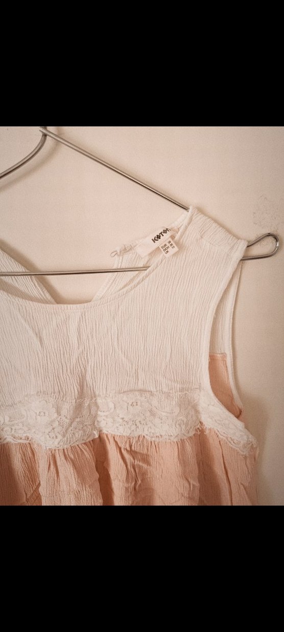 Dantel Detaylı Keten Hamile Bluzu - Görsel 4