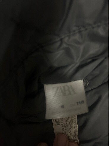 6 Yaş Beden Çift taraflı Zara mont
