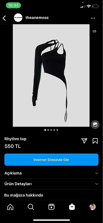 Zara ust 1 kere giydim