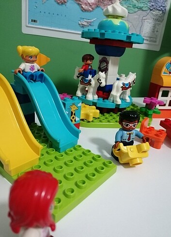 Diğer Lego duplo büyük lunapark seti