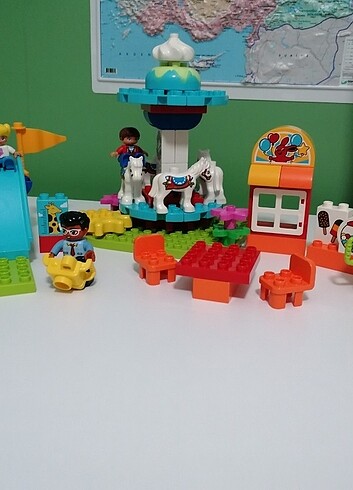  Beden Renk Lego duplo büyük lunapark seti