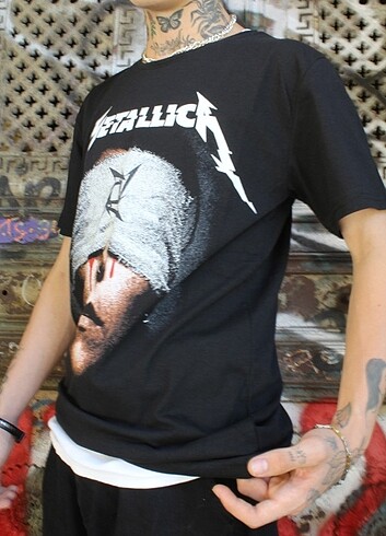 xl Beden METALLICA PAMUK BASKI TSHIRT