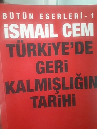 ismail cem turkiyede geri kalmışlığın tarihi 
